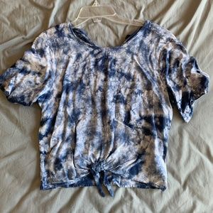 Blue Tie-dye Shirt